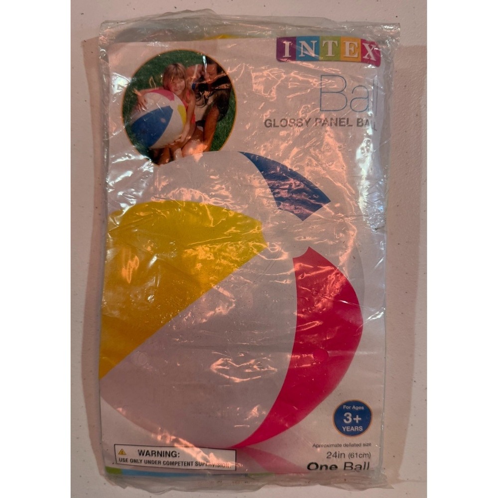 Intex Paradise Ball 2017 Beach Pool  24-inch Summer Kids‎ Toy Float NIP